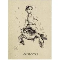 matabooks matabooks® Vintage A6 Postkarte aus nachhaltigem Graspapier, Below sealevel, – Produktbild 1 von 1