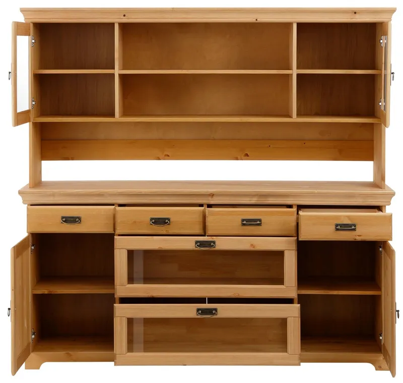 OTTO home Buffet Rügen FSC® zertifiziertes Massivholz, im Landhausstil, Beige, – Produktbild 5 von 5