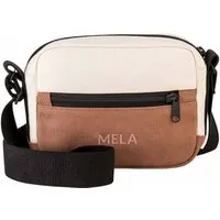 MELA MELA Bio-Umhängetasche 'PATNI', 1,8 l , nougat/ecru – Produktbild 1 von 1