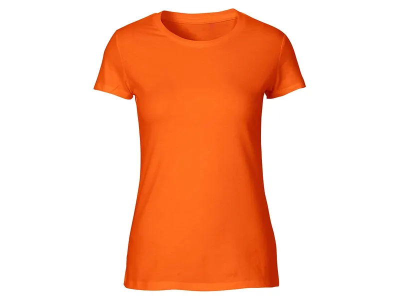 Neutral Neutral® Damen Ladies Fit T-Shirt von Neutral Bio Baumwolle, Orange, – Produktbild 1 von 5