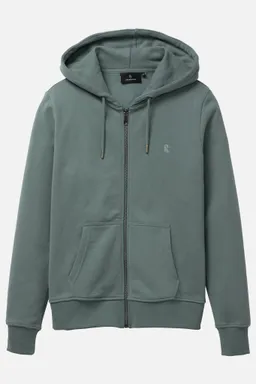 recolution Recolution Damen vegan Sweatjacket Dahlia Eukalyptus Grün – Produktbild 1 von 1