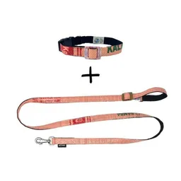 GOOPSI GOOPSI Hundeleine ARUGAM mit Halsband Gr. M (32-42cm) im Set - Lachs – Produktbild 1 von 1
