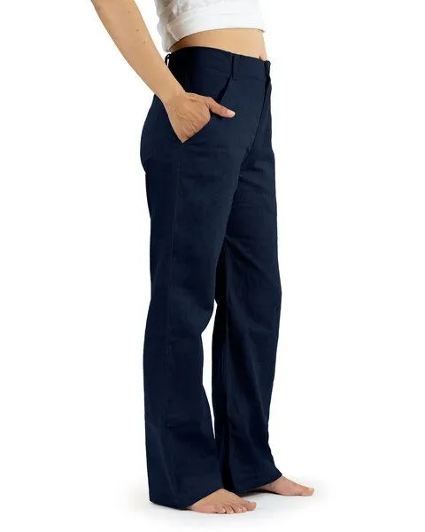 SCHAZAD Leinenhose APPROVAL von SCHAZAD, Marine, – Produktbild 1 von 3
