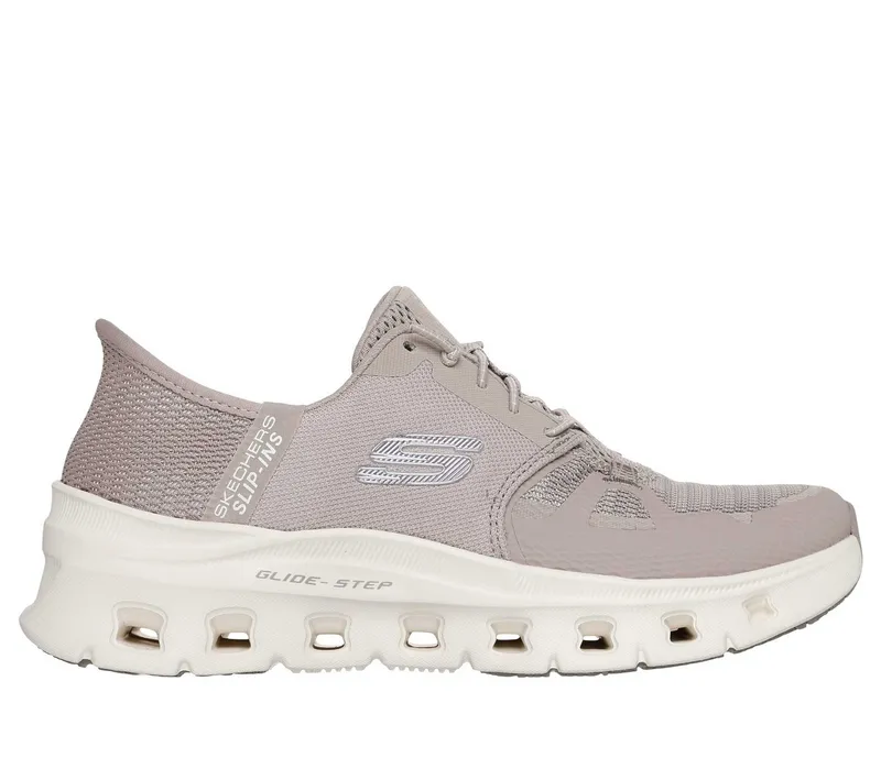 Skechers Skechers Arbeitsschuhe Damen leicht OB - Rutschfest - Wasserabweisender Arbeitsschuh Air-Cooled Memory Foam - Berufsschuhe nach EN ISO 20347:2022+A1:2024, Beige, – Produktbild 2 von 5