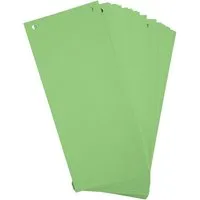 Exacompta 12 x 100 Exacompta Trennstreifen "Forever", 180 g/m², 105 x 240 mm, grün – Produktbild 1 von 1