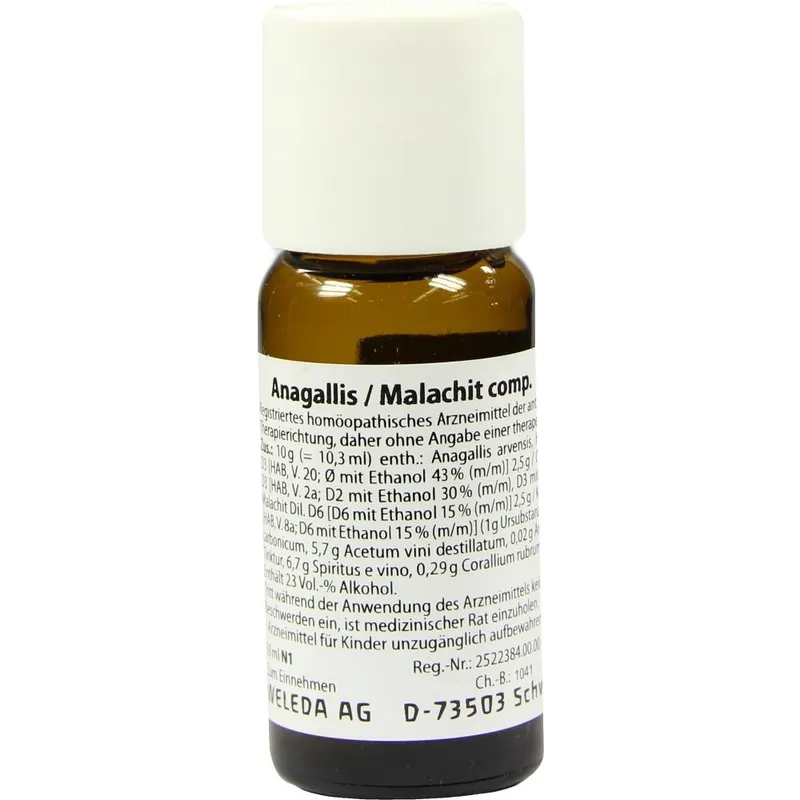 Weleda WELEDA ANAGALLIS/MALACHIT comp.Dilution 50 ml Mischung – Produktbild 1 von 1