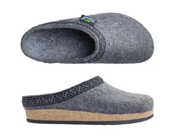 Stegmann Stegmann Wollfilz-Pantoffel Unisex 108, Grau, – Produktbild 2 von 8