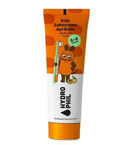 Hydrophil HYDROPHIL Kinder-Zahncreme mit der Maus - 75ml - Aprikose - Naturkosmetik – Produktbild 1 von 1