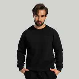 GymBeam OG1 STRIX Relaxed Sweatshirt in Black L – Produktbild 1 von 1
