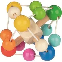 Goki goki Greifling Ellipsoid Regenbogen 8 x 6 x 8 cm, Mehrfarbig, – Produktbild 1 von 1
