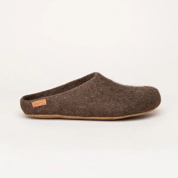Magicfelt Magicfelt Filz-Hausschuh 713 aus 100% seltenen Wollen Pantoffel für Damen & Herren, Tiroler bergschaf, – Produktbild 3 von 4