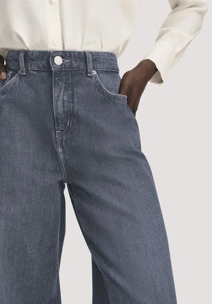 hessnatur hessnatur Jeans NINA Tapered Fit aus Bio-Baumwolle mit recycelter Baumwolle, Blue, – Produktbild 2 von 4