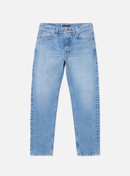 Nudie Jeans Nudie Jeans Straight Fit Jeans Steady Eddie II, Blue, – Produktbild 2 von 8
