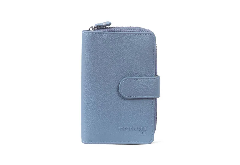 Margelisch Margelisch Geldbörse Madrid 1, LGW zertifiziertes Leder, Blau, – Produktbild 1 von 5