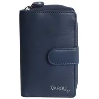Vargu Vargu Echtleder Geldbörse MASIN 1-A mono, Navy, – Produktbild 1 von 1