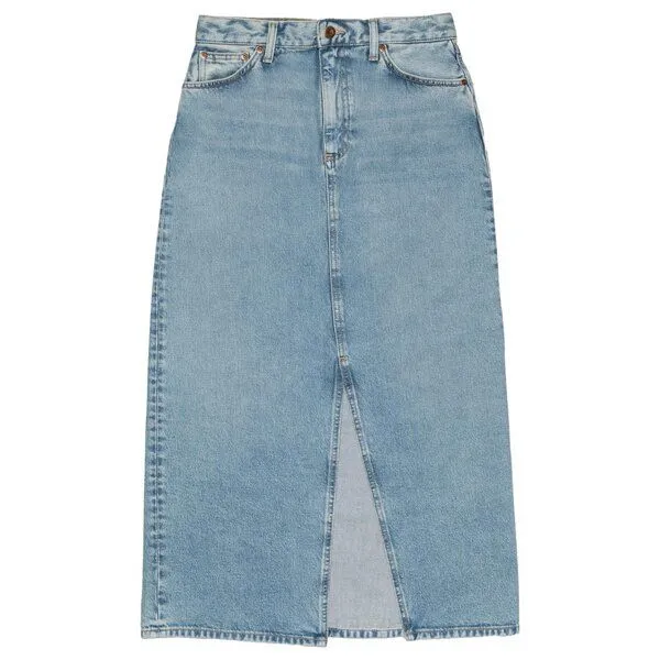 Nudie Jeans Nudie Jeans Jeans Rock Anna Desert Light Blue, Blau, – Produktbild 1 von 4