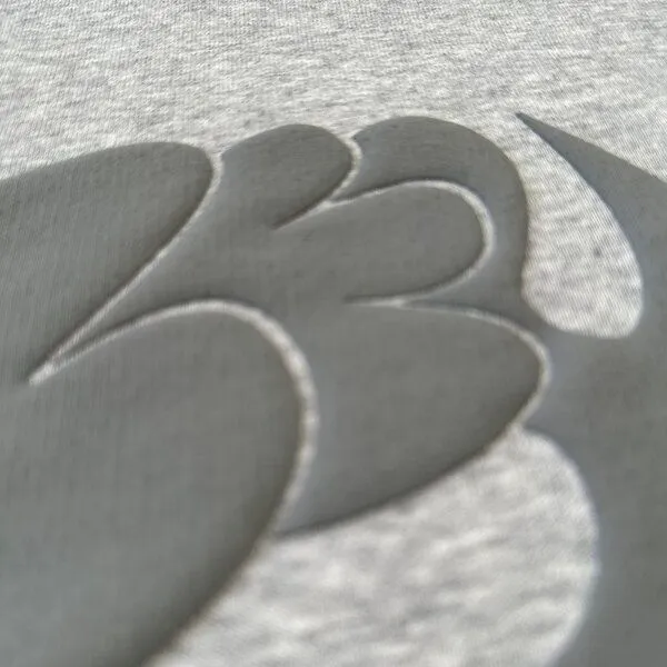 hey hey studios hey hey studios Damen Sweatshirt „3D Foam“ aus Bio-Baumwolle, Grau, – Produktbild 2 von 3