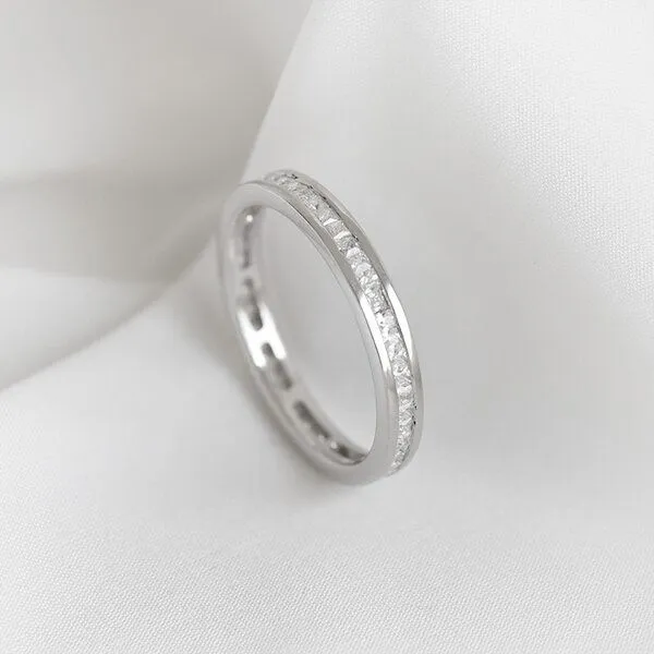 Eppi Eppi Eternity-Ring mit Lab Grown Diamanten Mirica, Rosa, – Produktbild 1 von 4