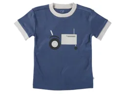HANS NATUR Kinder T-Shirt Bio-Baumwolle Traktor Gr.110/116 – Produktbild 1 von 1