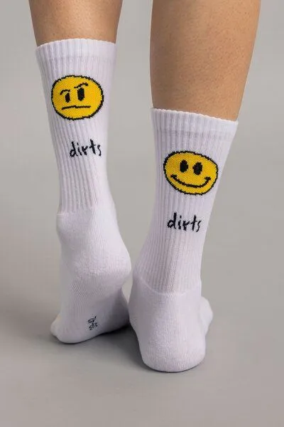 DIRTS dirts Be Picky Socks, White, – Produktbild 1 von 2