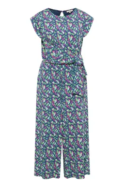 Tranquillo Jerseyoverall  Finaa aus EcoVero™ Viskose - tropical / S – Produktbild 1 von 1