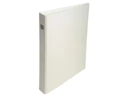 Exacompta 10 Exacompta Ringbücher aus kaschiertem Karton, DIN A4, 4 Ringe, RB 40 mm, weiß – Produktbild 1 von 1