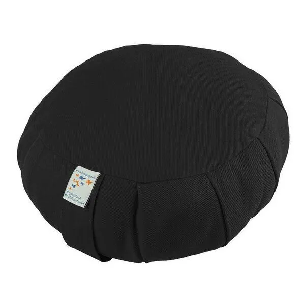 Bausinger Bausinger Meditationskissen Roshi mit Dinkelspelzfüllung, Schwarz, – Produktbild 1 von 1