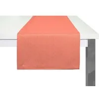 Nature by Adam Nature by Adam Tischläufer aus 100% Bio-Baumwolle - Made in Germany - Uni Collection light, Orange, – Produktbild 1 von 1