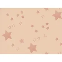 HANS NATUR Bio-Baumwollstoff Meterware Stern rosa Breite 170 cm, Rosa, – Produktbild 1 von 1