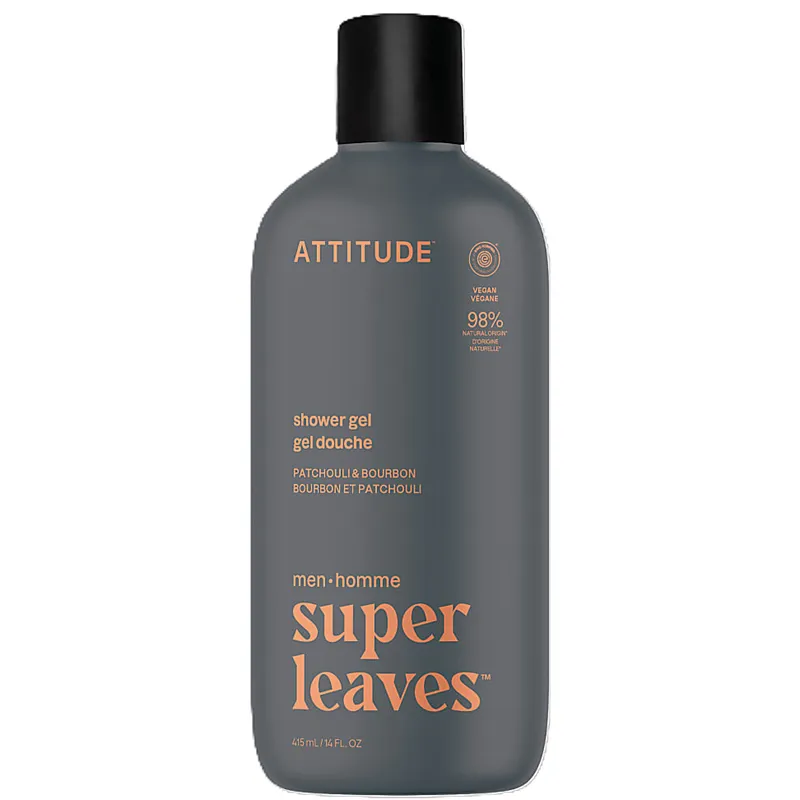 Attitude Attitude Super Leaves Duschgel für Männer - Patchouli & Bourbon – Produktbild 1 von 1