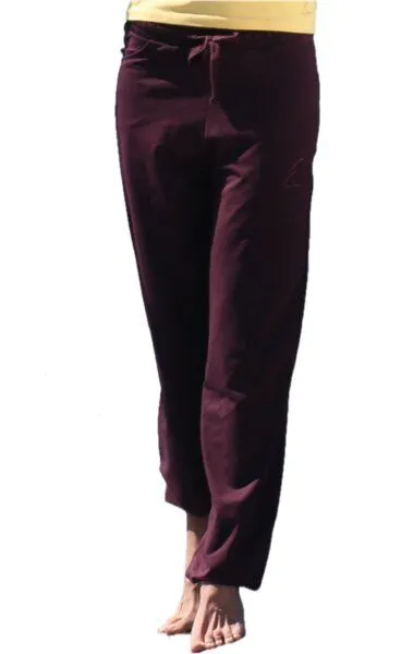ESPARTO ESPARTO Yogahose Sitaara für Herren & Damen "Boyfriend Style", Aubergine, – Produktbild 1 von 4