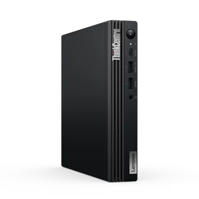 Lenovo Lenovo ThinkCentre M75q Gen 5 12RQ - Mini - Ryzen 5 Pro 8500GE / 3.4 GHz - RAM 16 GB - SSD 512 GB - TCG Opal Encryption 2, NVMe - Radeon 740M - 1GbE, Wi-Fi 6E, Bluetooth 5.3 - WLAN: 802.11a/b/g/n/ac/ax (Wi-Fi 6E) – Produktbild 3 von 3