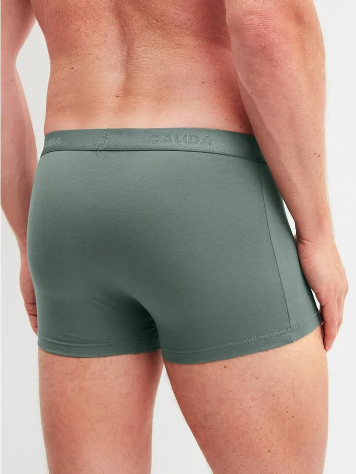 CALIDA CALIDA Boxershorts Evolution Softbund, elastisch, ohne Eingriff, Grün, – Produktbild 4 von 5