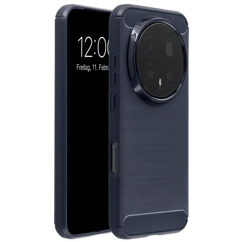 imoshion imoshion Brushed Back Cover für das Honor Magic8 Pro, Dunkelblau, – Produktbild 1 von 1