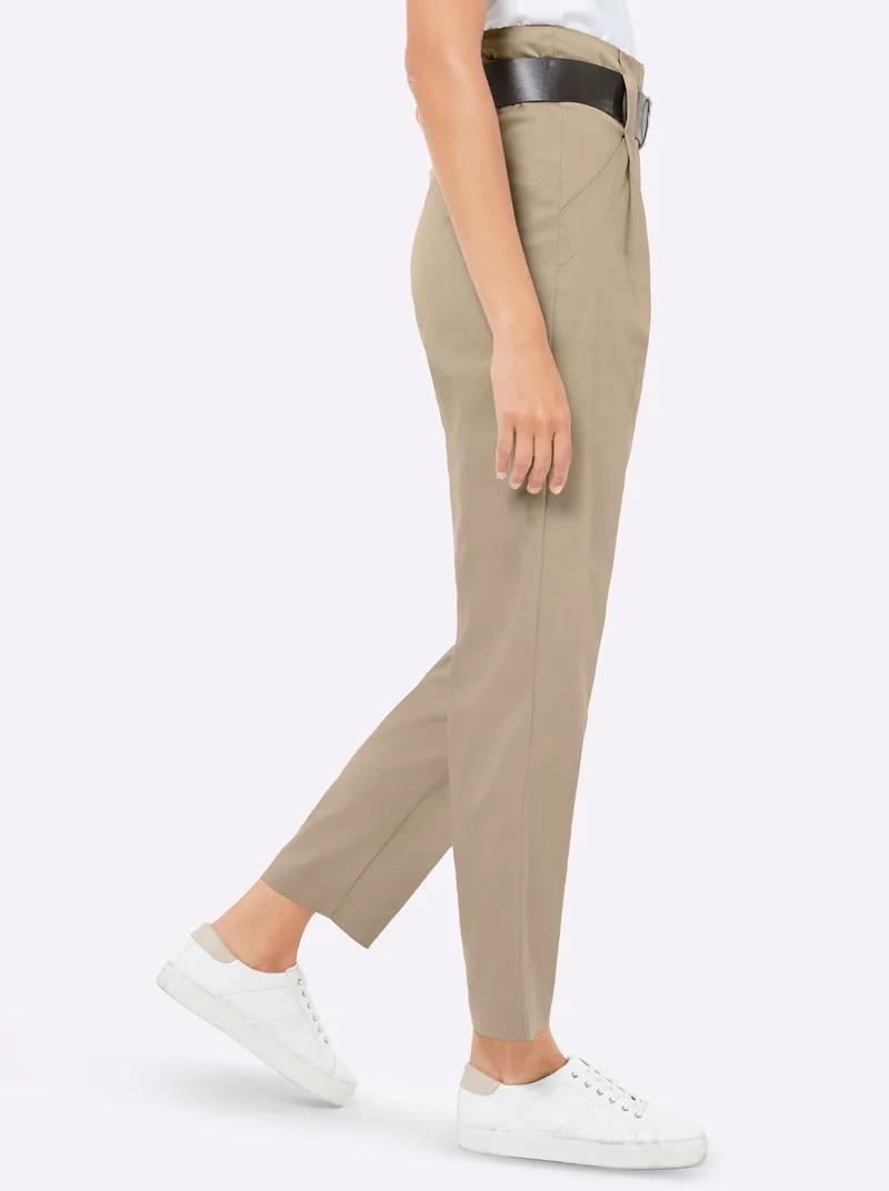 Witt Bundfaltenhose, Beige, – Produktbild 2 von 3