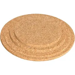 Kork-Deko Kork-Deko 4er-Set Untersetzer mit verschiedenen Größen (15,20,25,30 cm) – Produktbild 1 von 1