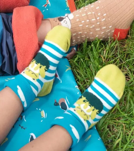 Frugi Frugi Lustige Kindersocken im 2er-Pack aus Biobaumwolle – Produktbild 2 von 3