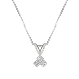 Eppi Eppi Goldene Kette mit drei synthetischen Diamanten Froze – Produktbild 1 von 1