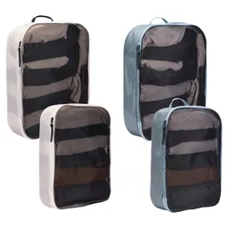 Thule PACKING CUBE FAMILY SET  - POND GRAY/WHITE – Produktbild 1 von 1