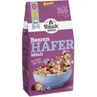 Bauckhof Hafer-Müsli mit Beeren, glutenfrei – Produktbild 1 von 2