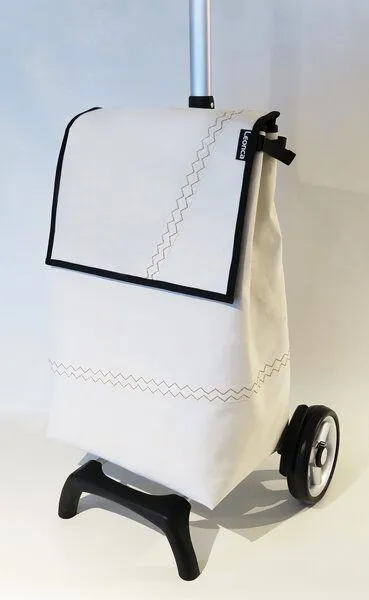 Leonca Leonca Upcycling Einkaufstrolley aus recyceltem Segel – Produktbild 2 von 4