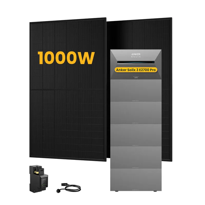 Anker Anker SOLIX Solarbank 3 E2700 Pro, mit 2 x 500W Bifaziale Solarmodule, by Powerness - 16kWh / 1 x Smart Meter / Standardversand – Produktbild 1 von 1