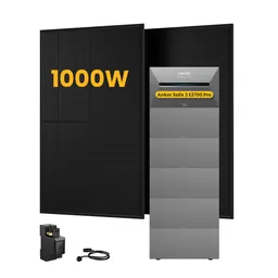 Anker Anker SOLIX Solarbank 3 E2700 Pro, mit 2 x 500W Bifaziale Solarmodule, by Powerness - 16kWh / 1 x Smart Meter / Standardversand – Produktbild 1 von 1