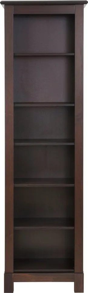 OTTO home Standregal Rauna, Regal, Massivholzregal, Bücherregal, Höhe 180 cm, aus massiver Kiefer, FSC®-zertifiziert, Braun, – Produktbild 4 von 5