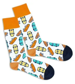 DillySocks DillySocks Socken Colorful Skates aus Biobaumwoll-Mix – Produktbild 1 von 1