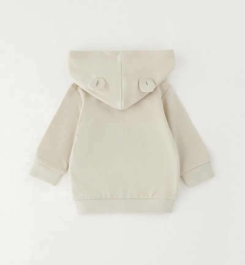 IDO IDO Sweatshirt BABY BOY SWEATER, Beige, – Produktbild 2 von 3