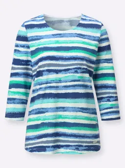 Witt Witt Rundhalsshirt mint-ecru-bedruckt – Produktbild 1 von 1