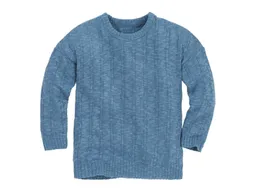 Disana Disana Kinder Leinen-Pullover taubenblau Gr.98/104 – Produktbild 1 von 1