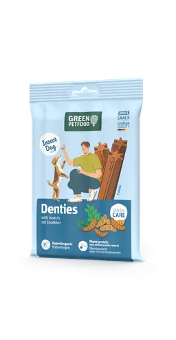 Green Petfood Denties with Insects 180g – Produktbild 1 von 1