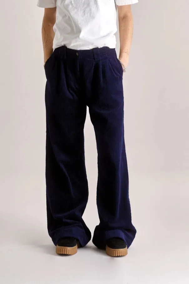 KOMODO KOMODO Damen vegan Hose Lola Cord Navy, Extra dunkelblau, – Produktbild 2 von 2